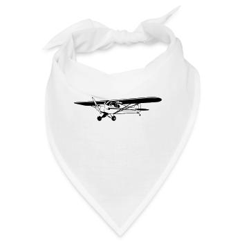 Piper Cub - Bandana - Weiß - Vorne