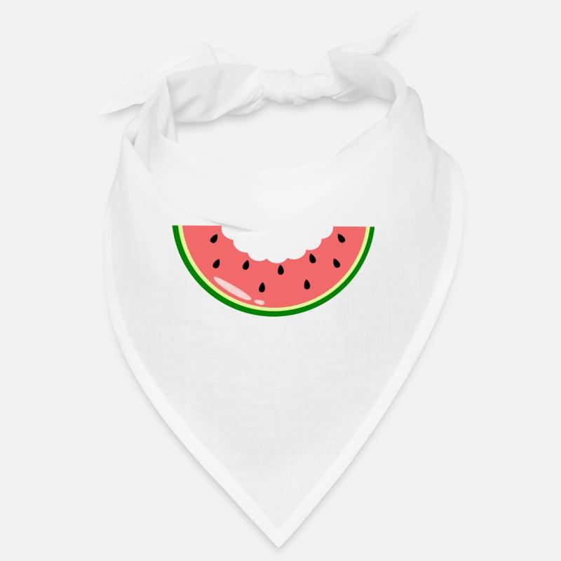 Melone - Bandana - Weiß
