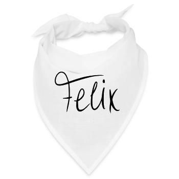 Felix - Bandana - Weiß - Vorne