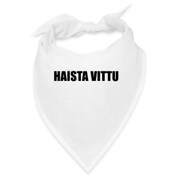 HaistaVittu - Bandana - Weiß - Vorne