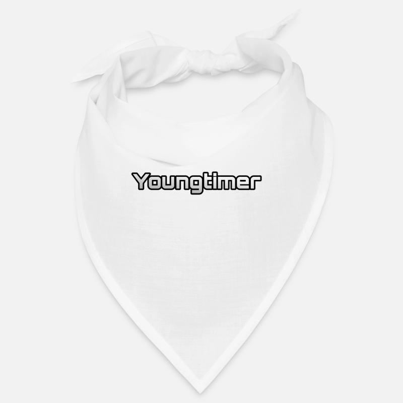 Youngtimer - Ton année de construction - Bandana - blanc