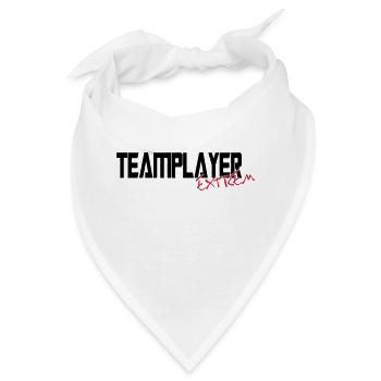 teamplayer extreme - Bandana - Weiß - Vorne