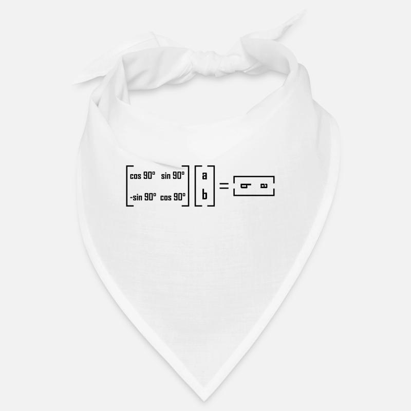 Rotary Matrix - Mathematics Math Matrix Joke Bandana