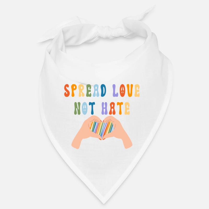 Spread Love Not Hate Bandana