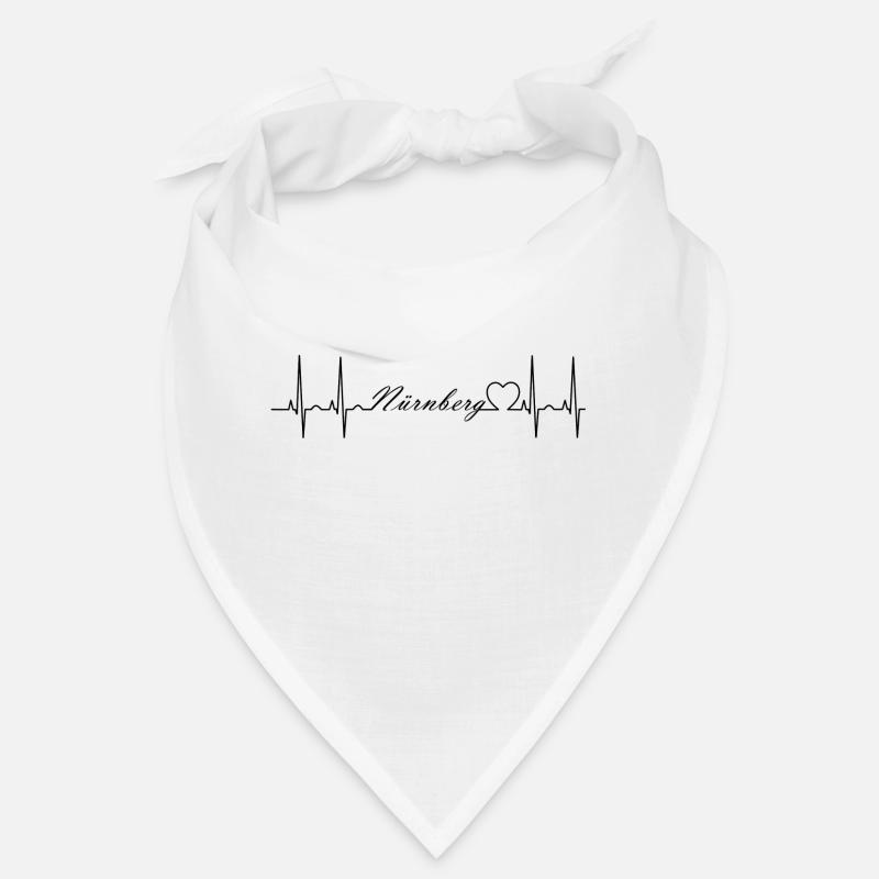 Nürnberg - Bandana - Weiß