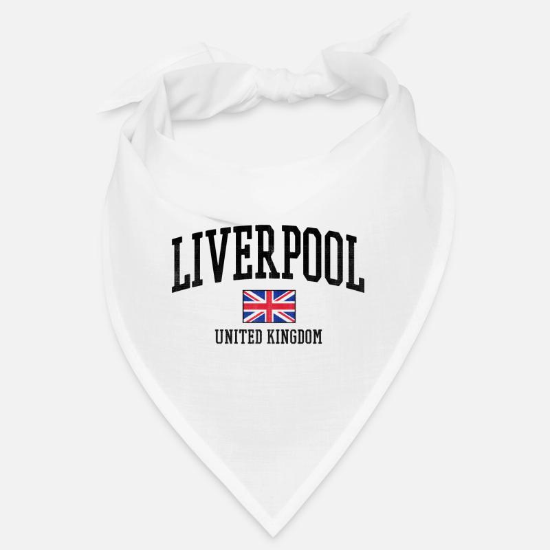 Style du drapeau de Liverpool UK Bandana