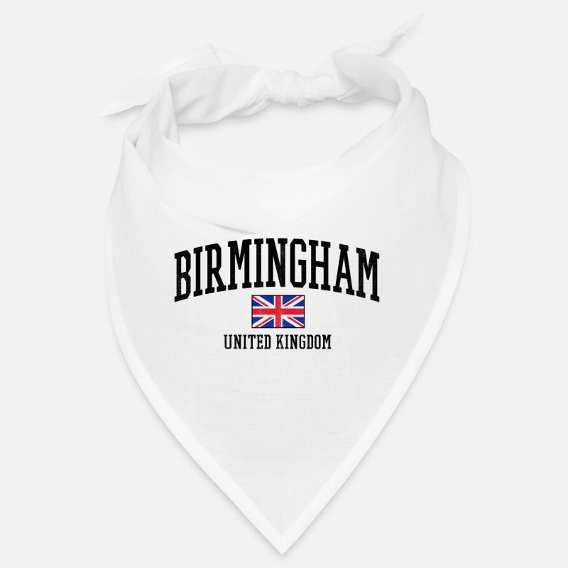 Conception de Birmingham avec drapeau britannique Bandana