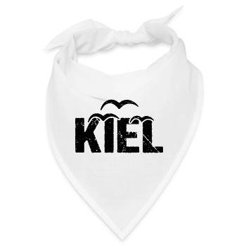 Kiel Möwe Hansestadt Kiel - Bandana - Weiß - Vorne