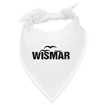 Wismar Möwen Hansestadt - Bandana - Weiß - Vorne