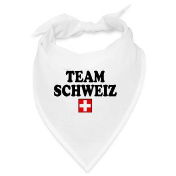 Team schweiz - Bandana - Weiß - Vorne