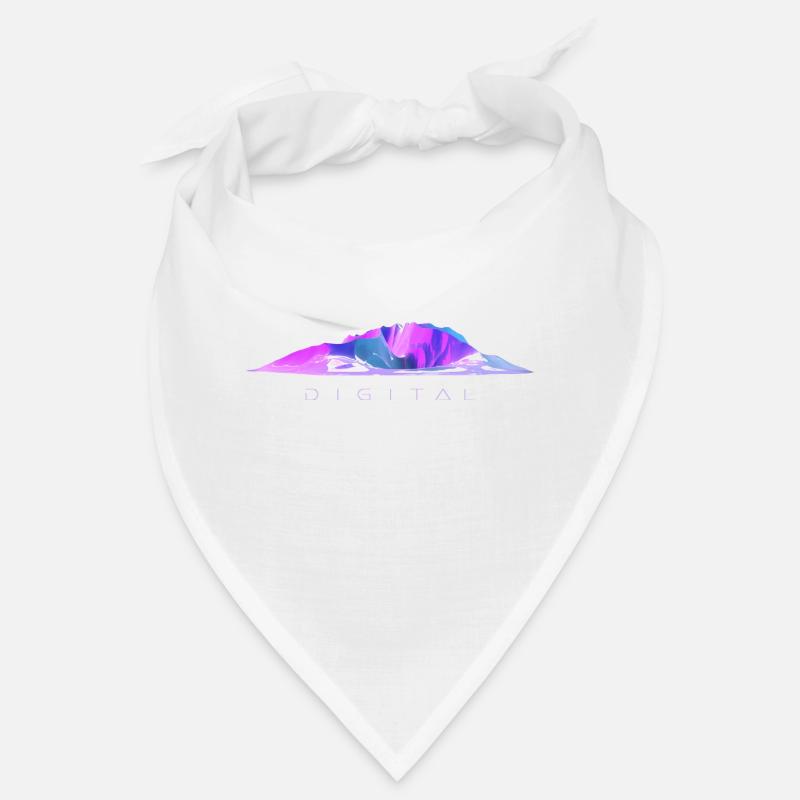 Numérique - Bandana - blanc