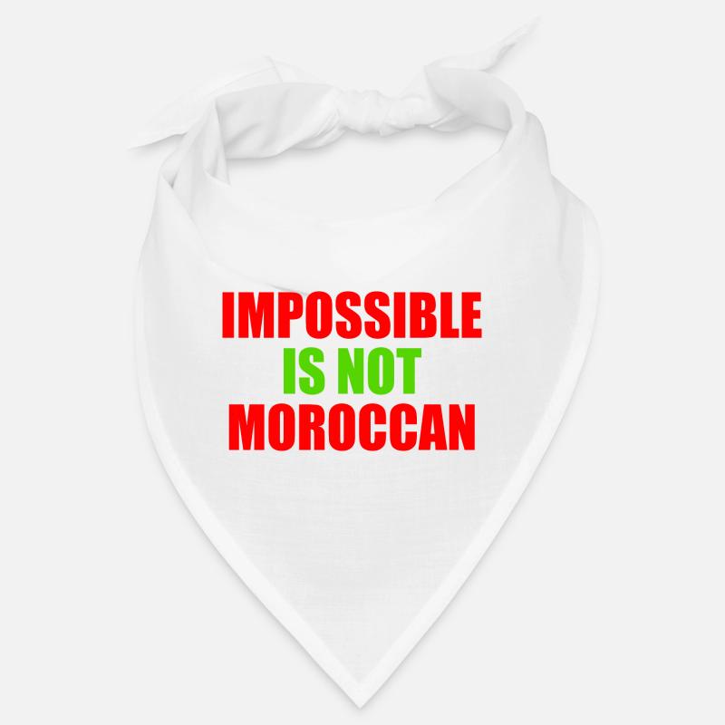 impossible is not moroccan - Marokko Bandana
