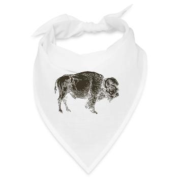 Wildtiere - Bandana - Weiß - Vorne