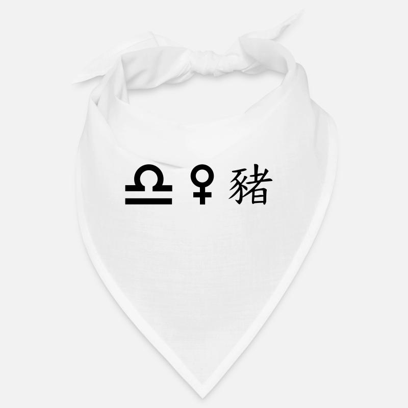 waage venus schwein Bandana