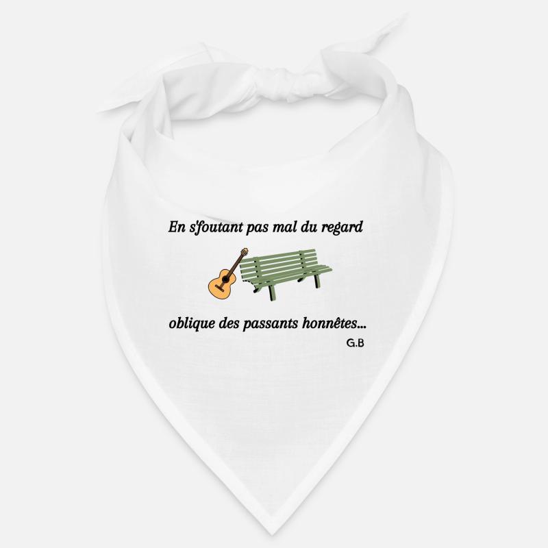 Les bancs publics Bandana