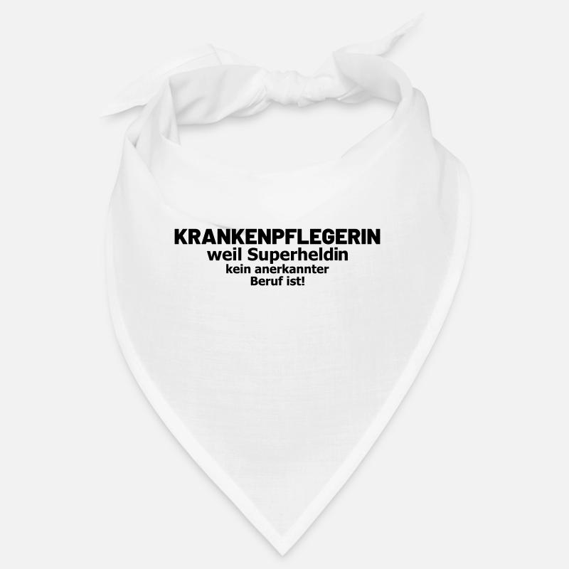 Krankenpflegerin Spruch Superheldin Bandana