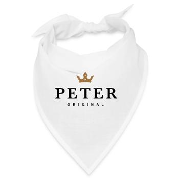 Peter - Bandana - Weiß - Vorne