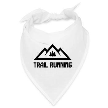 Trailrunning (Trailrunning) - Bandana - Weiß - Vorne