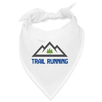 Trailrunning (Trailrunning) - Bandana - Weiß - Vorne