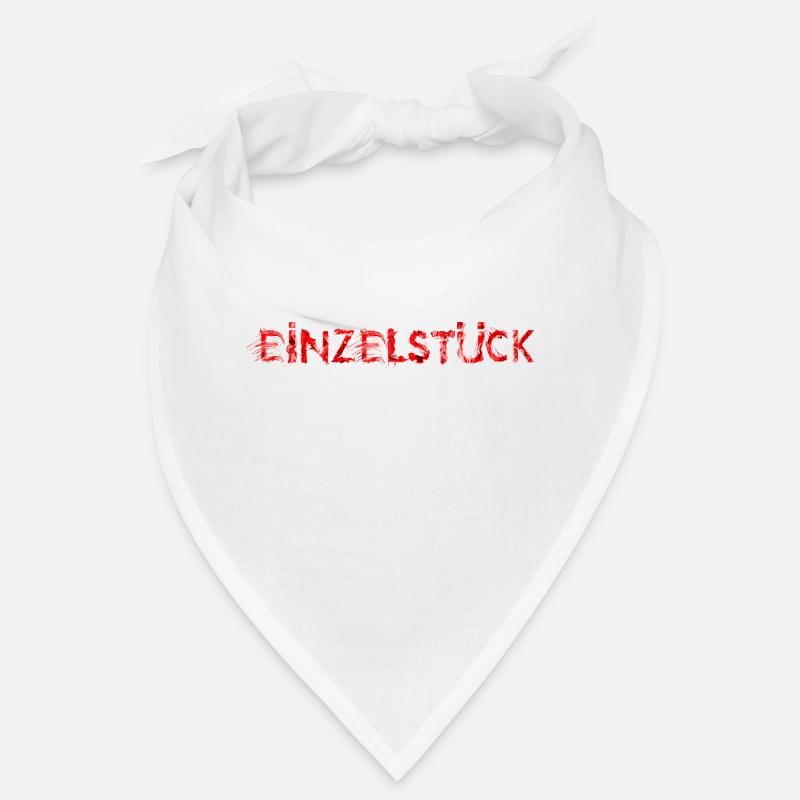 Einzelstück rot Bandana