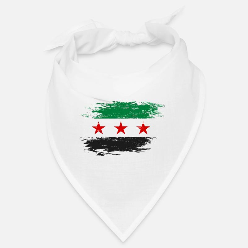 Drapeau syrien utilisé Bandana