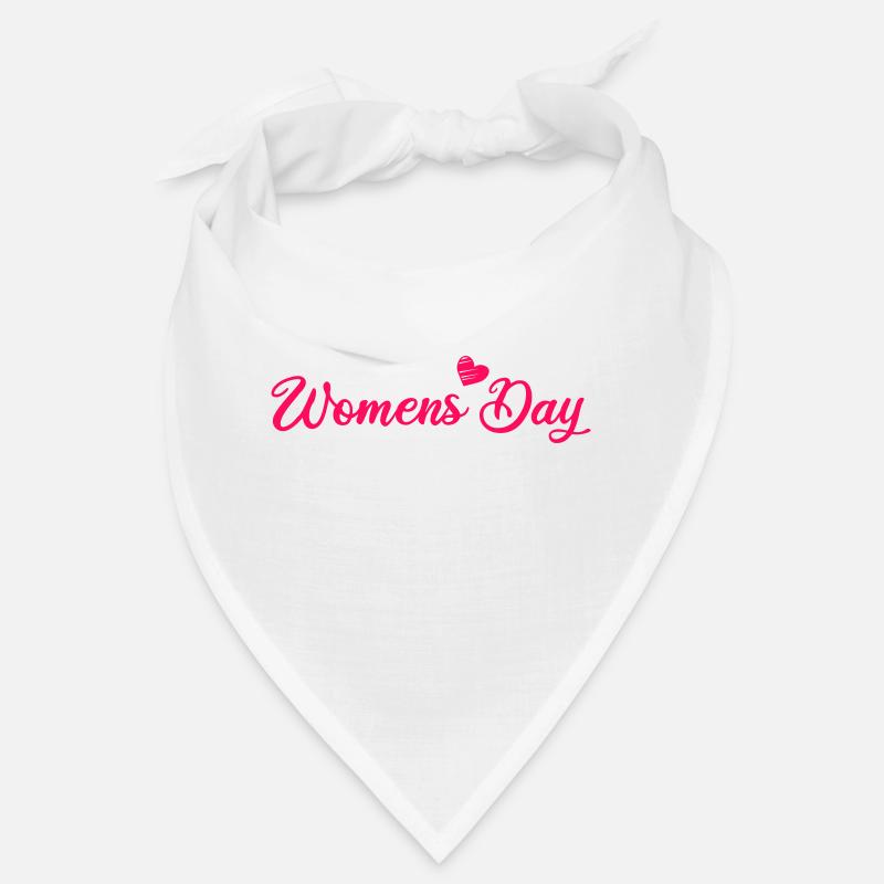 womens day - Bandana - Weiß