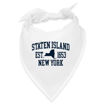 Sport Athletic New York University Vintage - Bandana - Weiß - Vorne