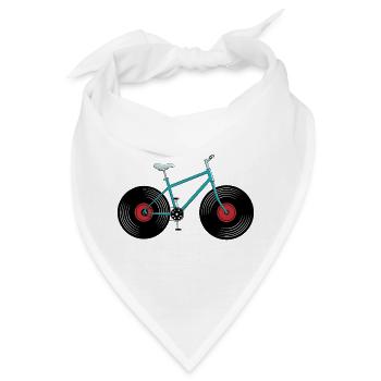 Fahren Sie im Rhythmus - Bandana - Weiß - Vorne