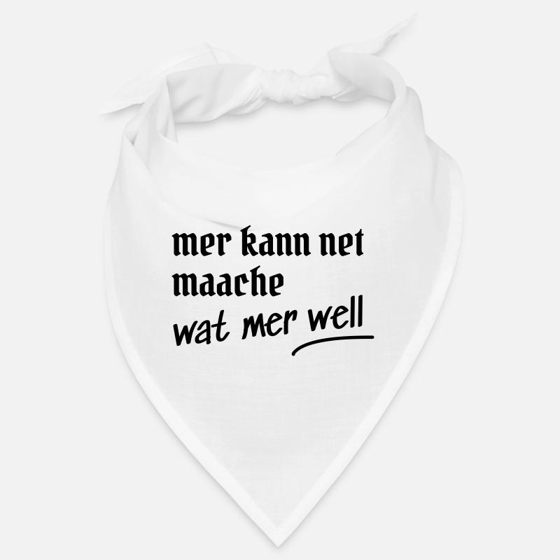 Cologne Saying Design Gift Bandana