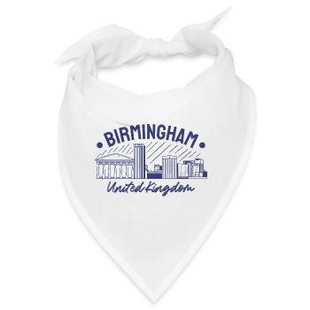Birmingham, Großbritannien - Bandana - Weiß - Vorne