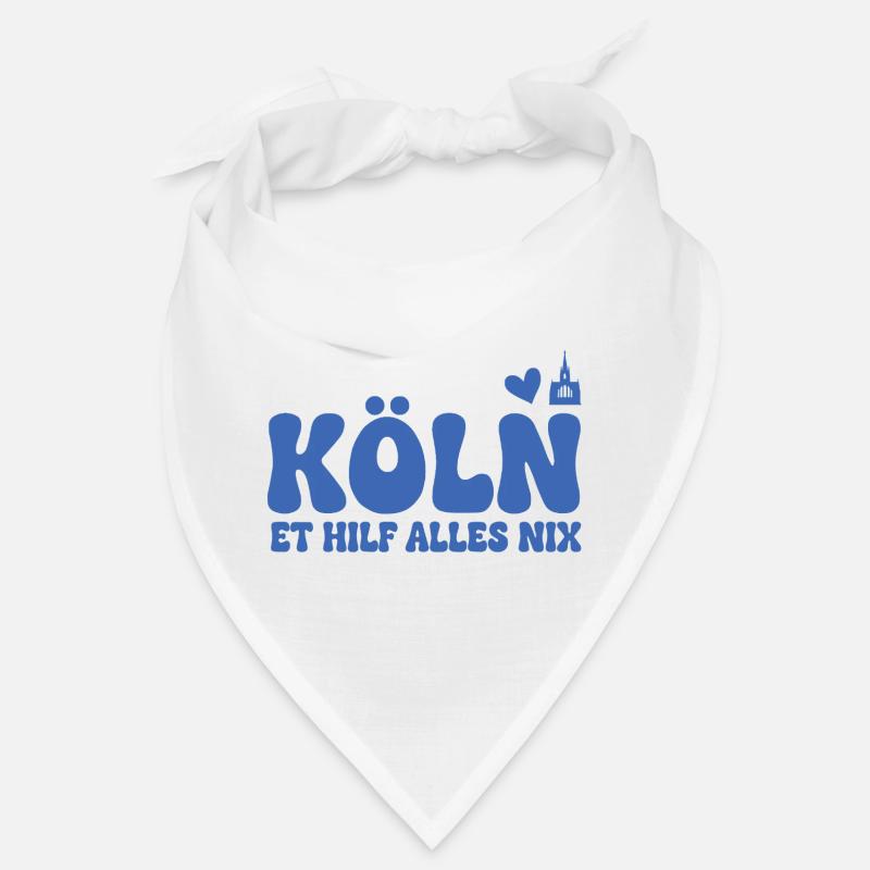 Köln Dialekt Grobschrift Logo Bandana