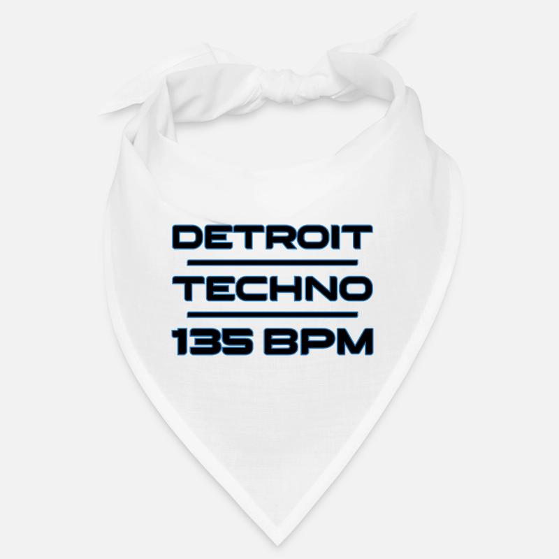 Techno de Détroit 135 BPM Bandana