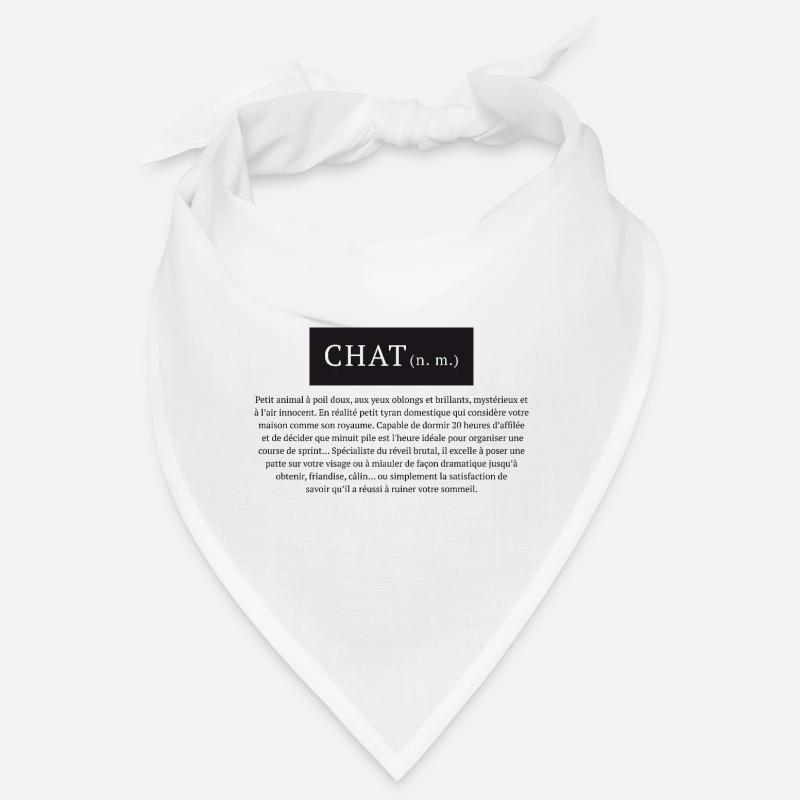 Chat n.m. définition du mot chat Bandana