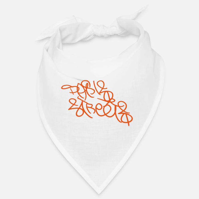 Oranges Pariser Graffiti Bandana