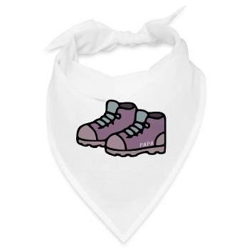 Wandern Wanderschuhe Papa - Bandana - Weiß - Vorne