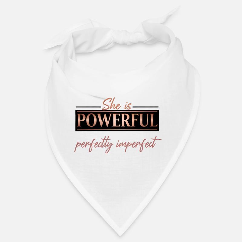 Powerful & Perfectly Imperfect – Rosegold Design Bandana