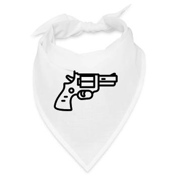 Revolver - Bandana - Weiß - Vorne