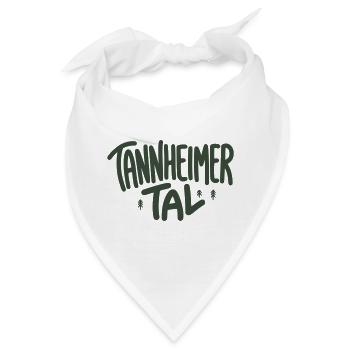 Tannheimer Tal Schriftzug - Bandana - Weiß - Vorne