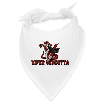 Viper Vendetta Cobra Red - Bandana - Weiß - Vorne