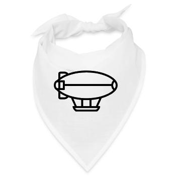 Luftschiff - Bandana - Weiß - Vorne