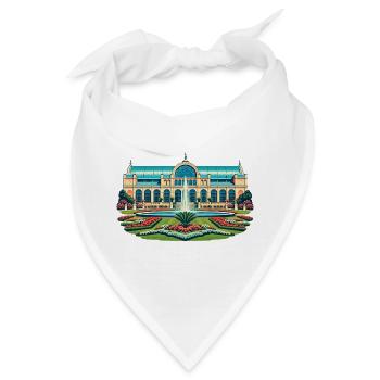Flora Köln Retro - Bandana - Weiß - Vorne