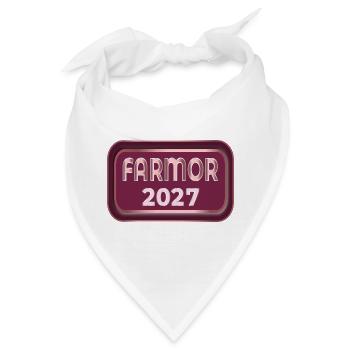 Schwedische Großmutter 2027 - Bandana - Weiß - Vorne