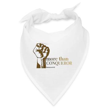 Mehr als nur Eroberer - Bandana - Weiß - Vorne
