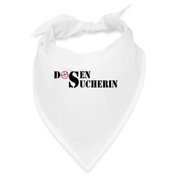 Dosensucherin - 2colors - 2011 - Bandana - Weiß - Vorne
