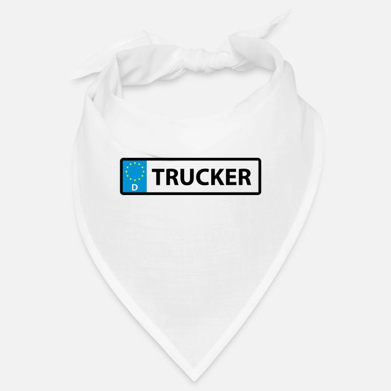 Nummernschild Trucker Bandana
