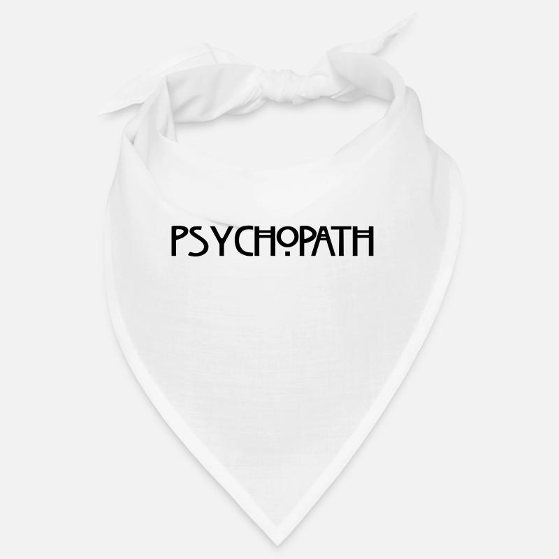 Psychopath - Bandana - Weiß