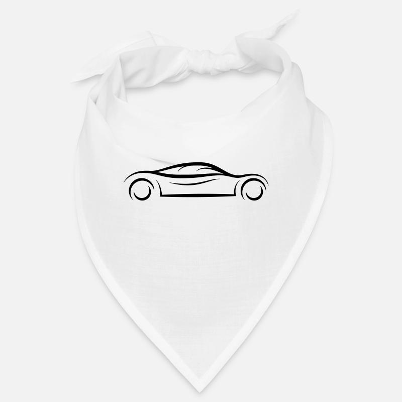 cool car logo mobile driver license driving fast Bandana