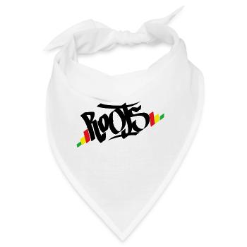 Roots Reggae Rasta - Bandana - Weiß - Vorne
