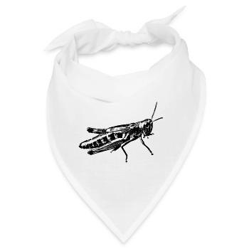 grasshopper graphic - Bandana - Weiß - Vorne