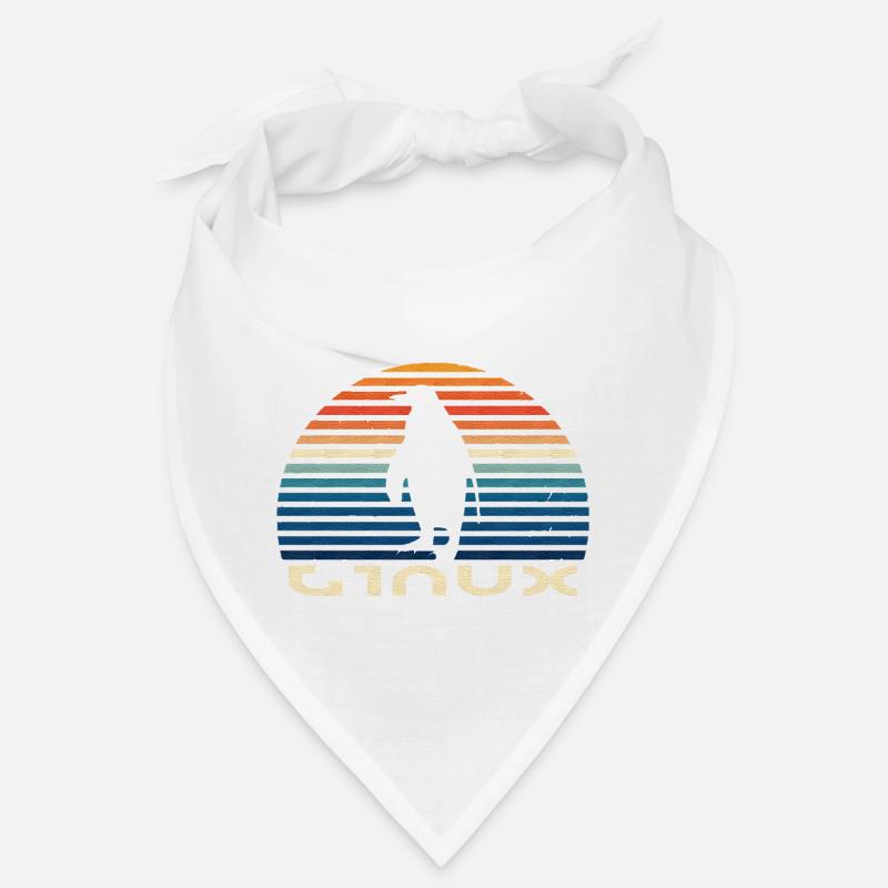Linux penguin vintage Bandana